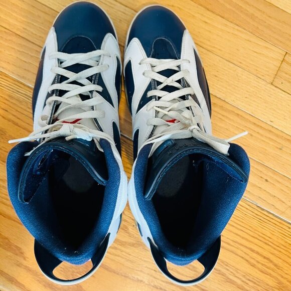 Size 14 - Jordan 6 Retro Olympic 2012 - Picture 13 of 16